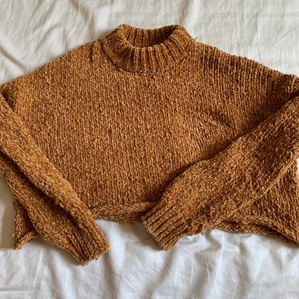 Urban outfitters knit cropped sweater